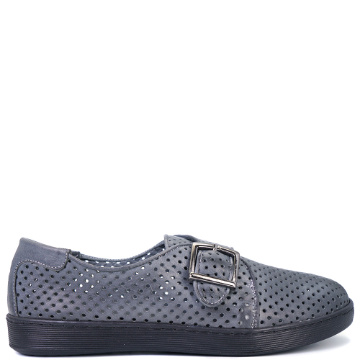 Slip-on perforated sneakers