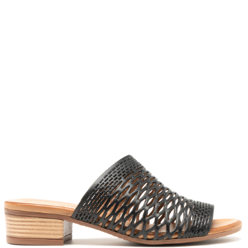 Comfortable perforated mules