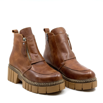 Tan/Caramel anti-slip ankle boots